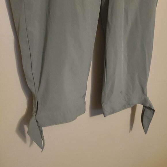 T by Talbots | Green Athleisure Pants (Size Large Petite) - Picture 6 of 8
